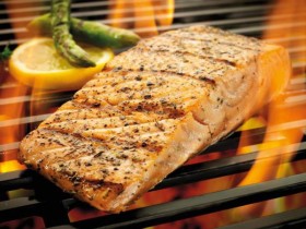 zalm-Grill dome